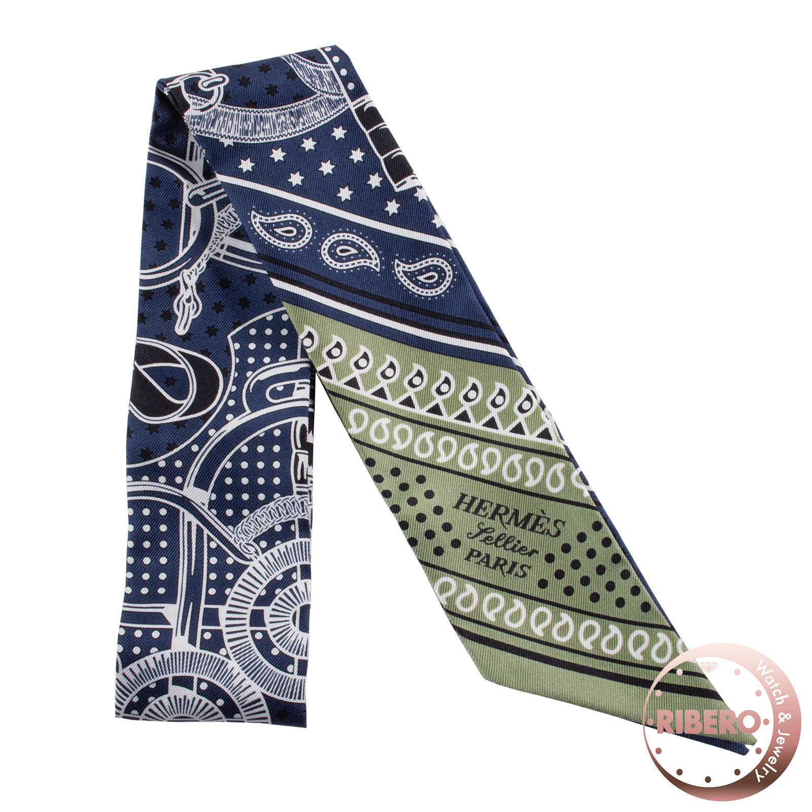 エルメス ツイリー Eperon d'Or Bandana エプロン ドール バンダナ