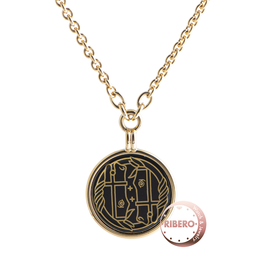 エルメス メダイユ クアドリッジPM ネックレス