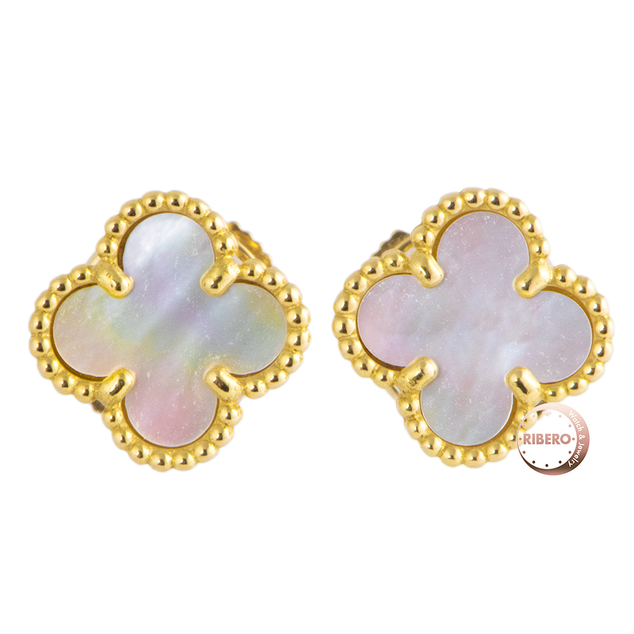 ヴァンクリーフ＆アーペル アルハンブラ スウィートアルハンブラ ピアス