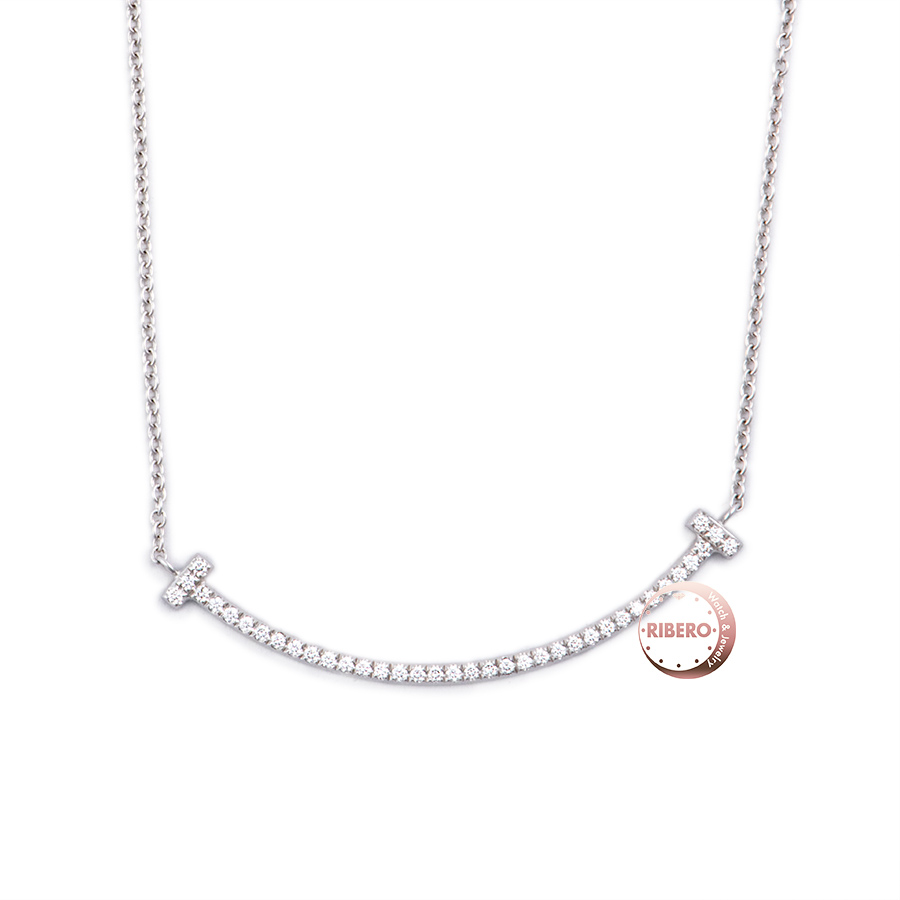 ティファニー ティファニーT スマイル ペンダント スモール ネックレス