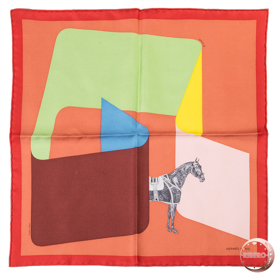 エルメス ガヴロッシュ La Serpentine de Pierre Charpin セルパンティーヌ ピエール シャルパン スカーフ