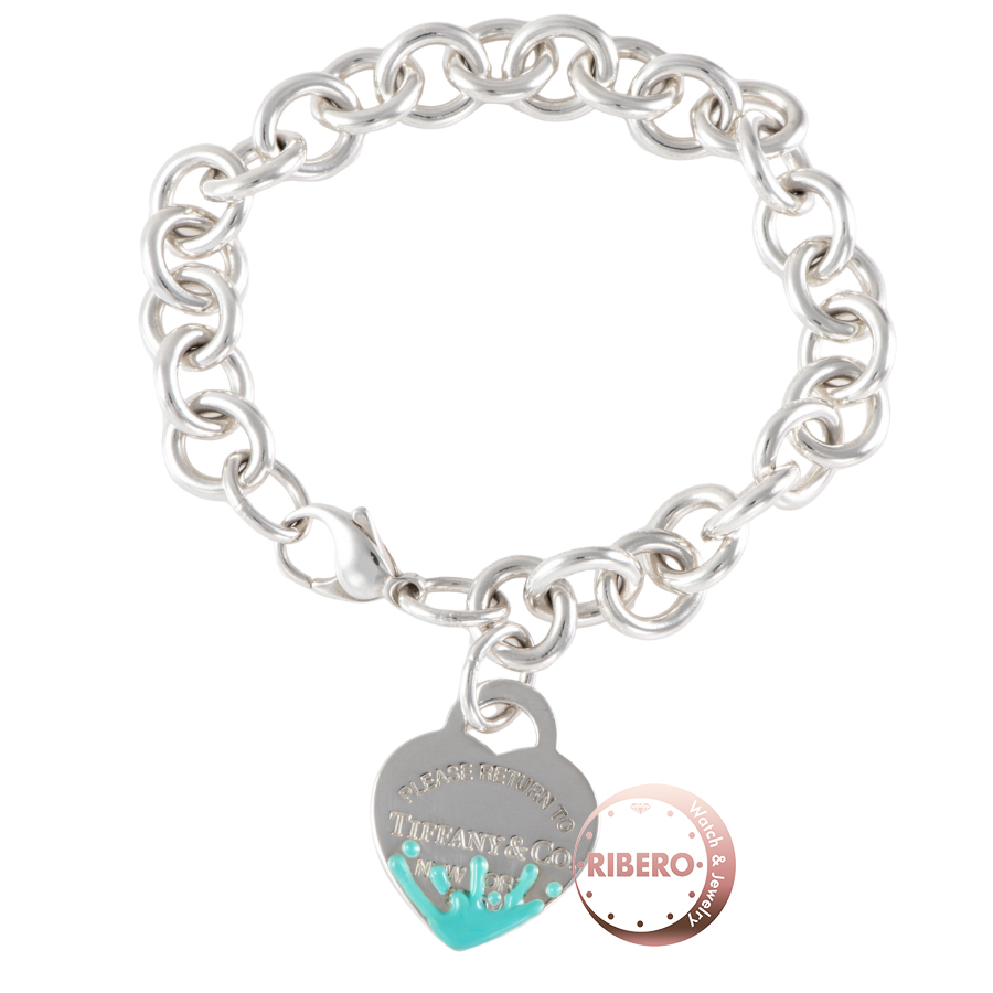 ティファニー リターン トゥ ティファニー ハート タグ カラースプラッシュ ブレスレット