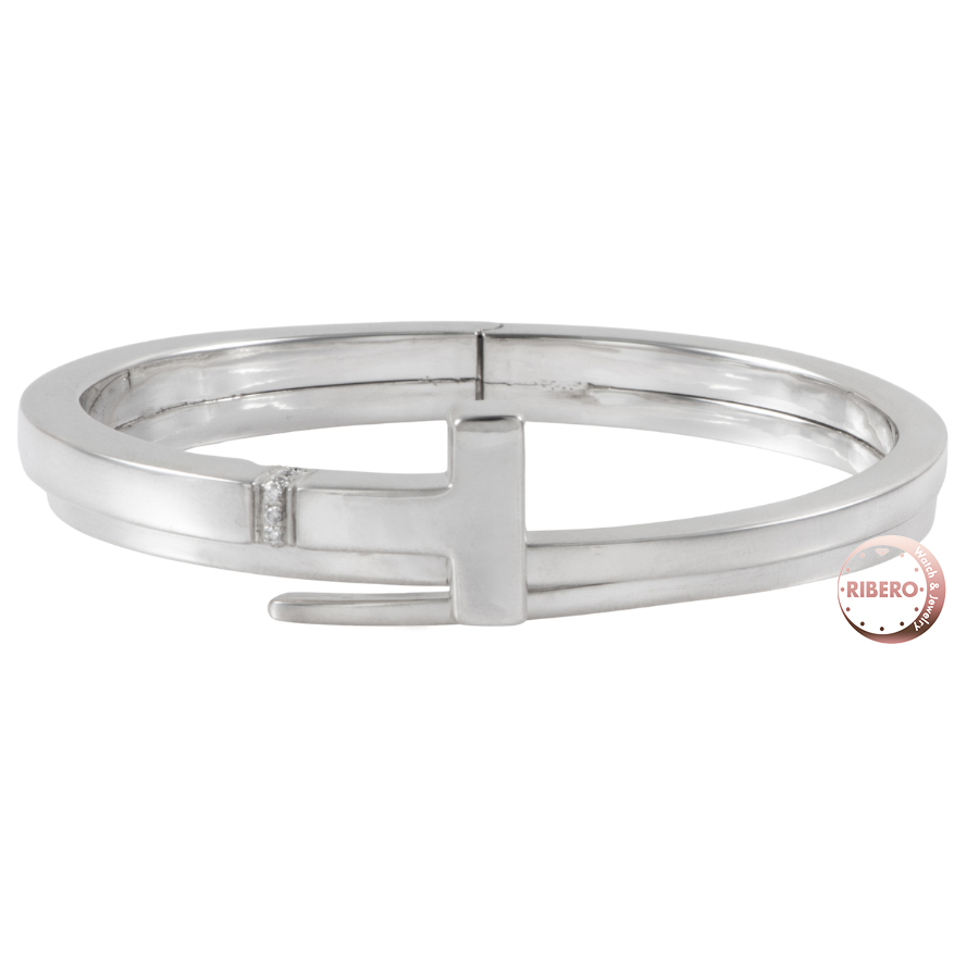 ティファニー ティファニーT スクエア ラップ ブレスレット