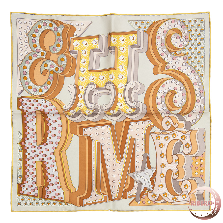 エルメス ガヴロッシュ Electrique エレクトリック スカーフ