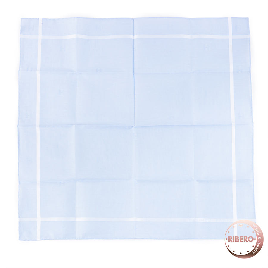 エルメス ハンカチーフ　ジャカード Hパッサン ハンカチ