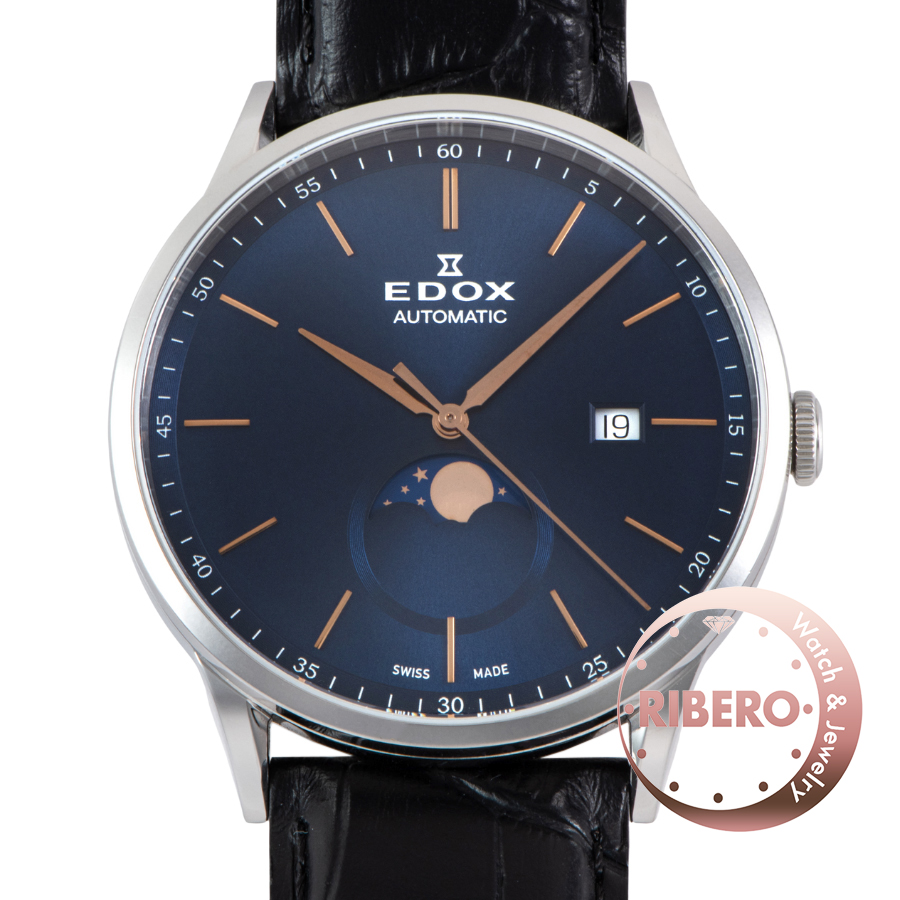 エドックス レ・ヴォベール ラ・グランデ ルーン オートマチック 80500-3-BUIR