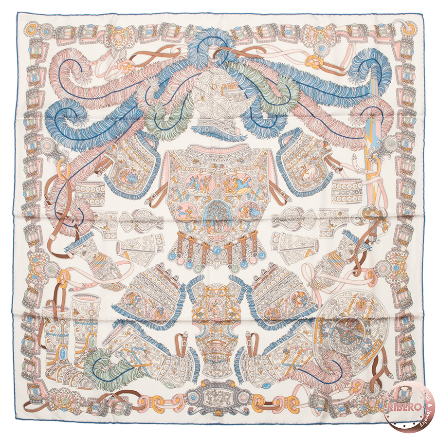 エルメス カレ90 Sous l'Egide de Mars 軍神マルス スカーフ