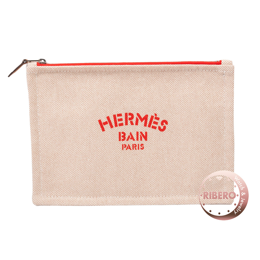 エルメス YACHTING FLAT/ヨッティングフラットポーチPM