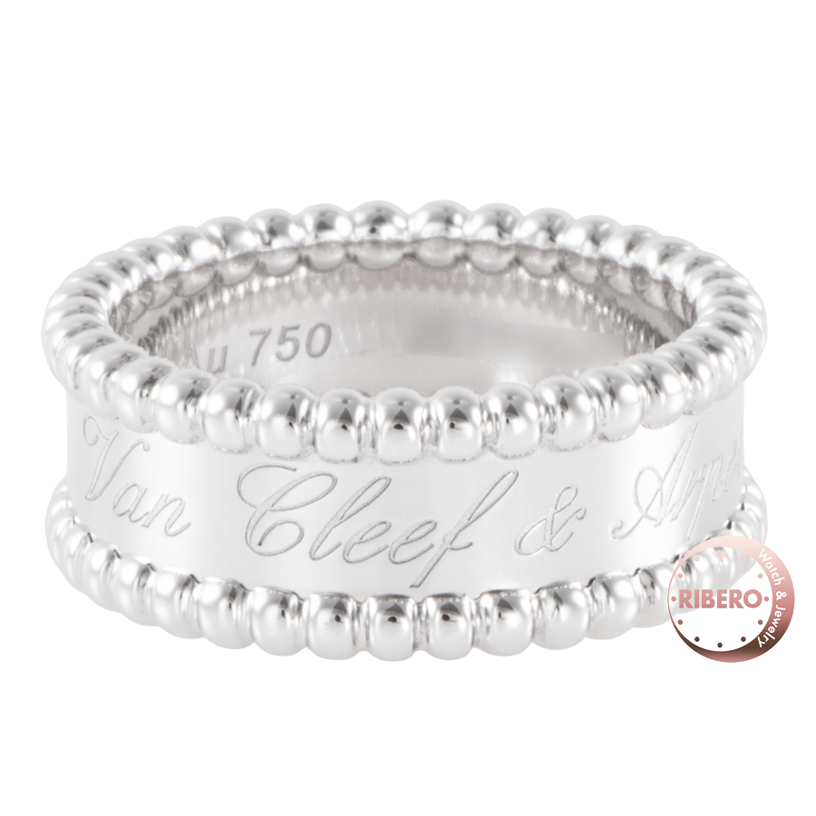 ヴァンクリーフ＆アーペル ペルレ シニアチュール リング 11号