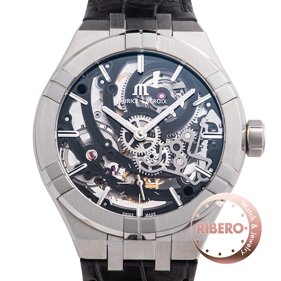 モーリス・ラクロア アイコン オートマティック スケルトン AI6028-SS001-030-1