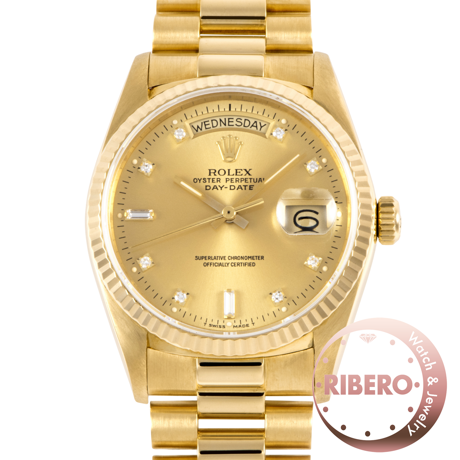 ロレックス デイデイト 18038 1987年製 Tritium