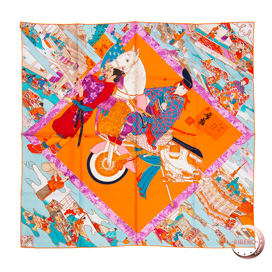 エルメス カレ90 Les Artisans d'Hermes エルメスの職人たち スカーフ