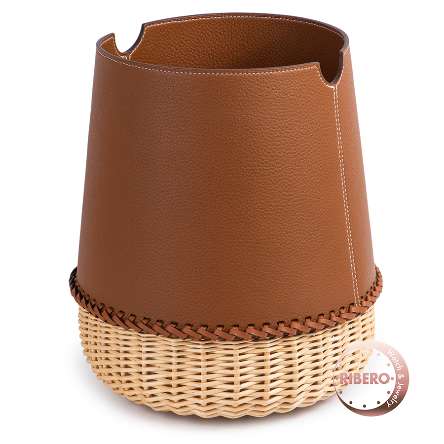 エルメス Equilibre d'Hermes waste basket エキリーブル・ドゥ・エルメス トラッシュバスケット