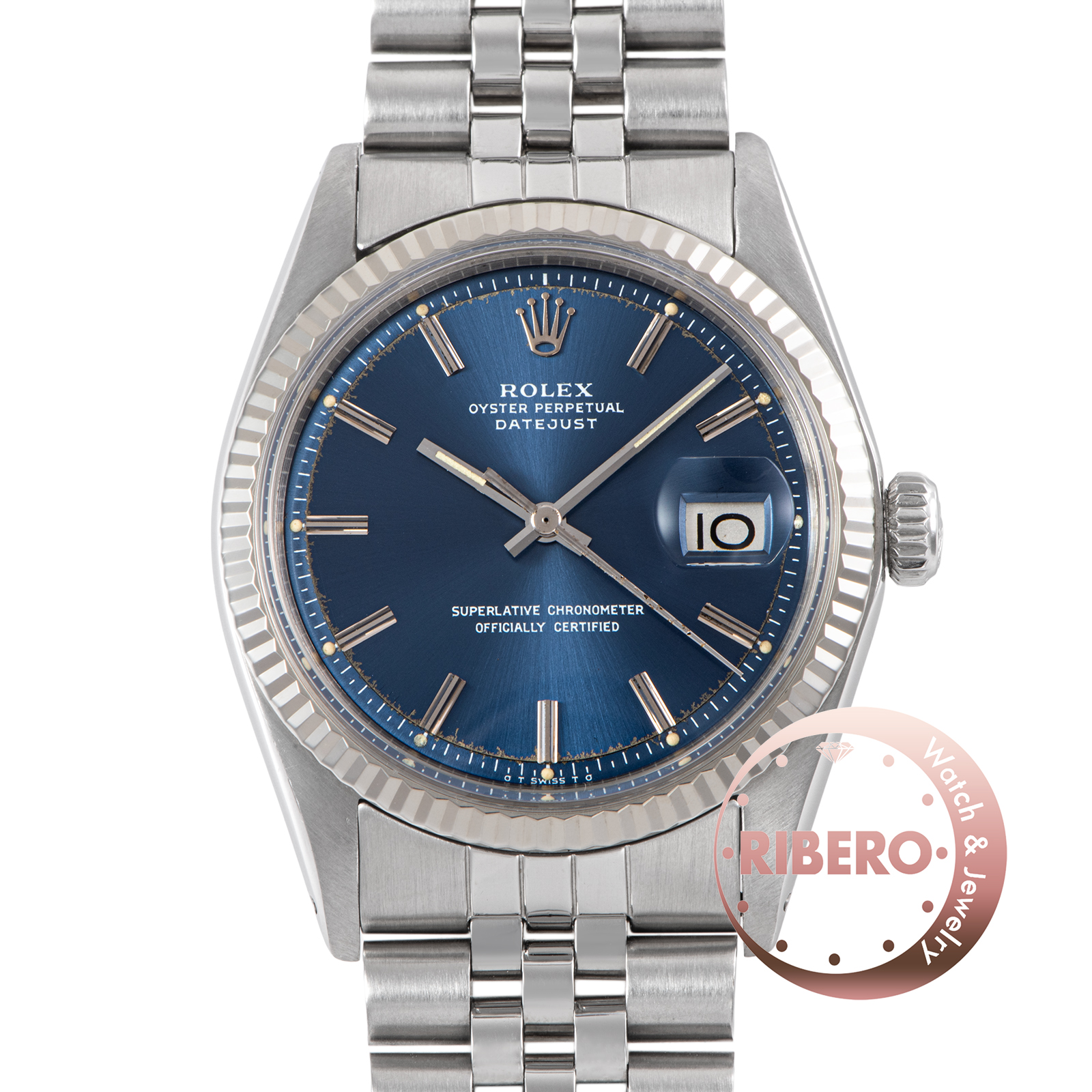 ロレックス デイトジャスト 1601 1973年製 Tritium シグマダイヤル