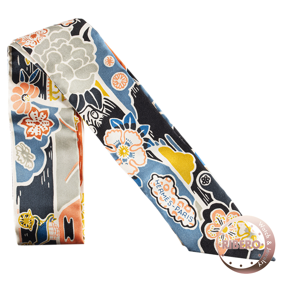 エルメス BINGATA 紅型 ツイリー