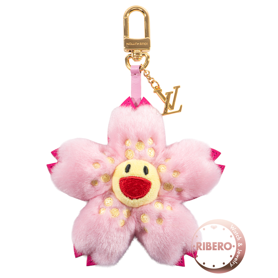 ルイ・ヴィトン LV×TM キーホルダー チェリーブロッサム キーリング