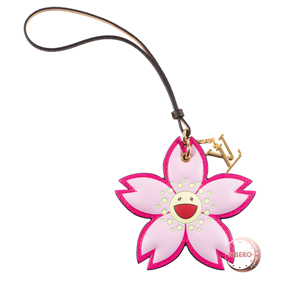 ルイ・ヴィトン LV×TM バッグチャーム チェリーブロッサム チャーム