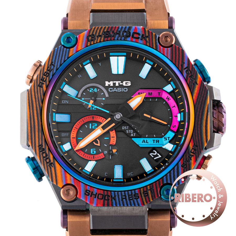 カシオ Gショック MTG-B2000XMG-1AJR レインボーマウンテン