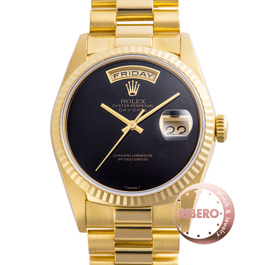 ロレックス 18238 E番 オニキスダイアル