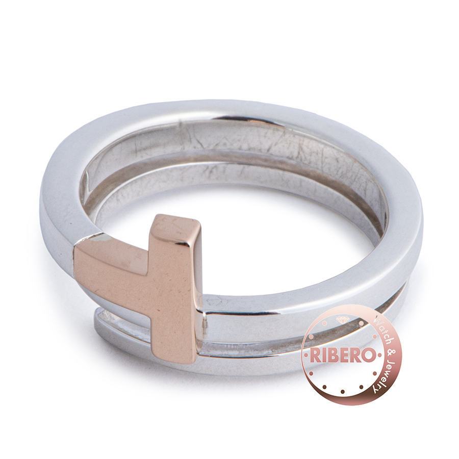 ティファニー ティファニーT スクエアラップ リング 10号