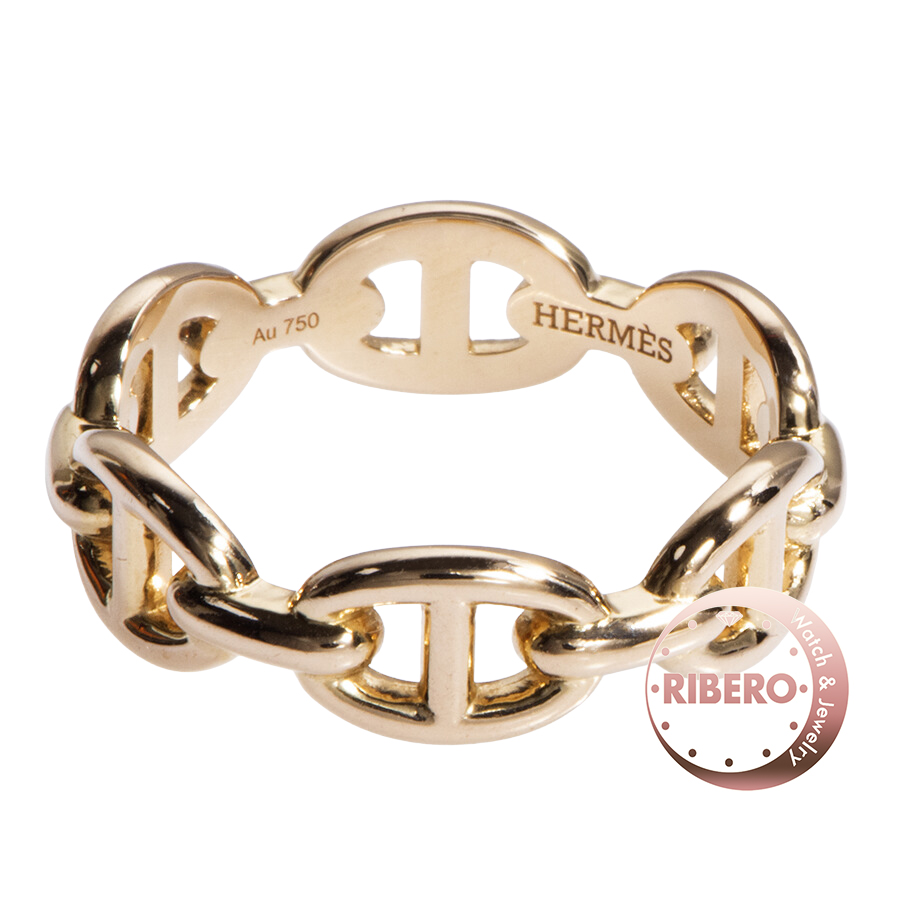 エルメス アンシェネ PM リング シェーヌダンクル 13号