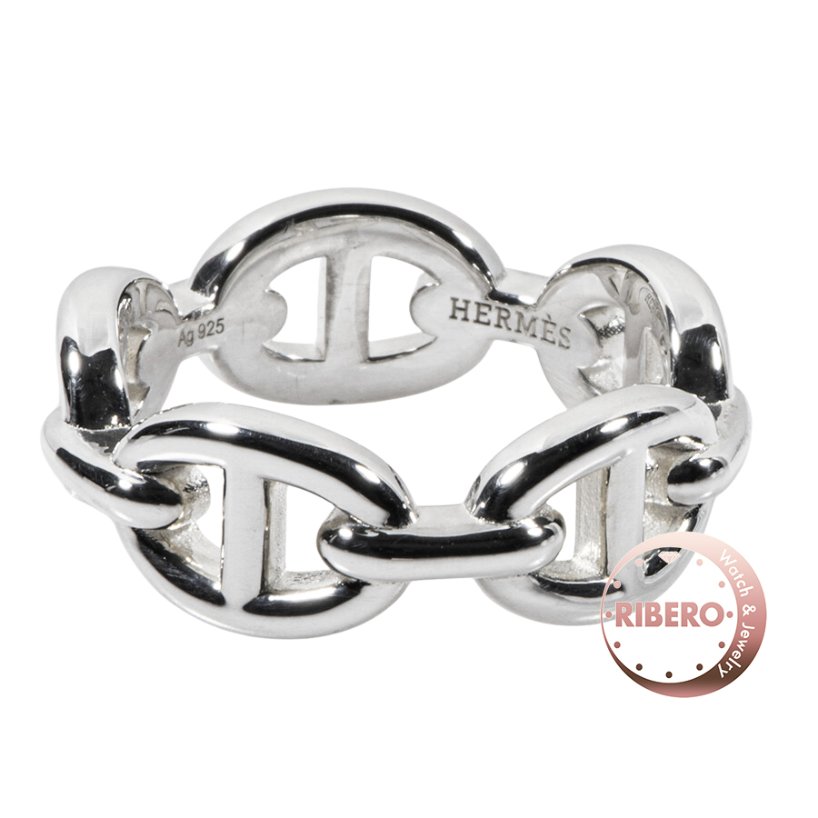 エルメス アンシェネ PM リング シェーヌダンクル 15号