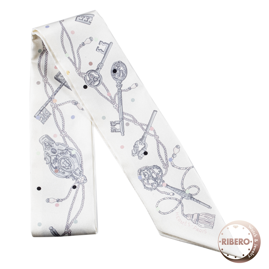 エルメス Les Cles a Pois レ・クレ・ア・ポア ツイリー