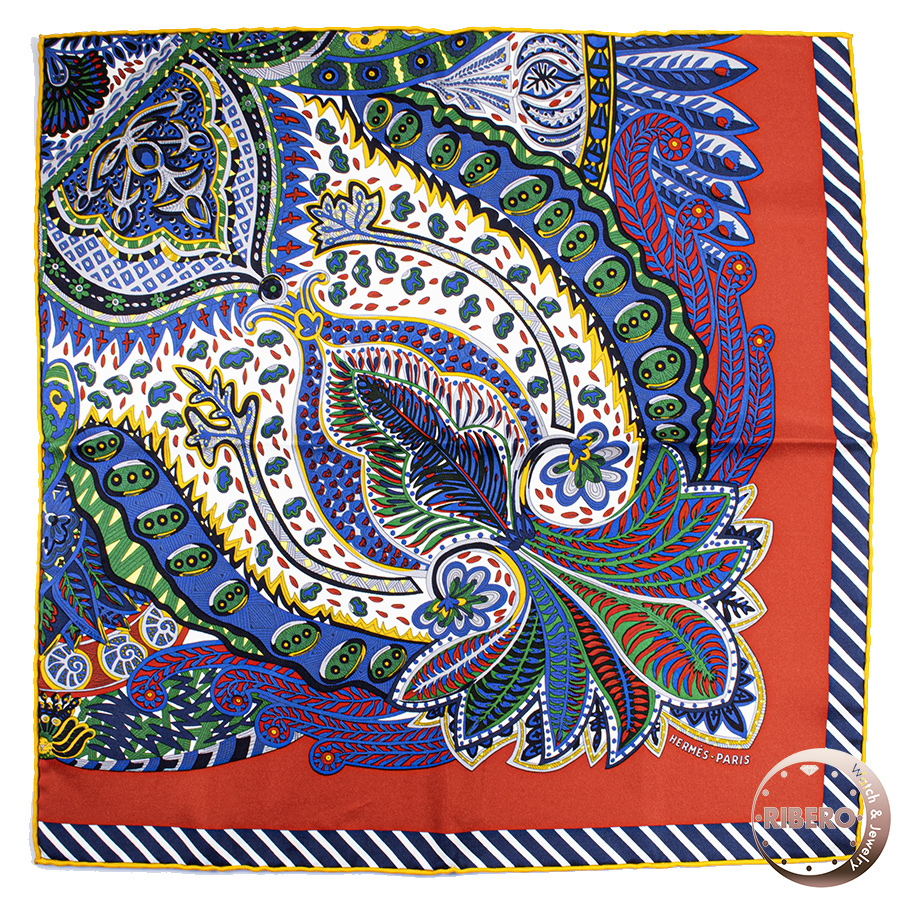 エルメス Le Jardin de la Maharani マハラニの庭 スカーフ