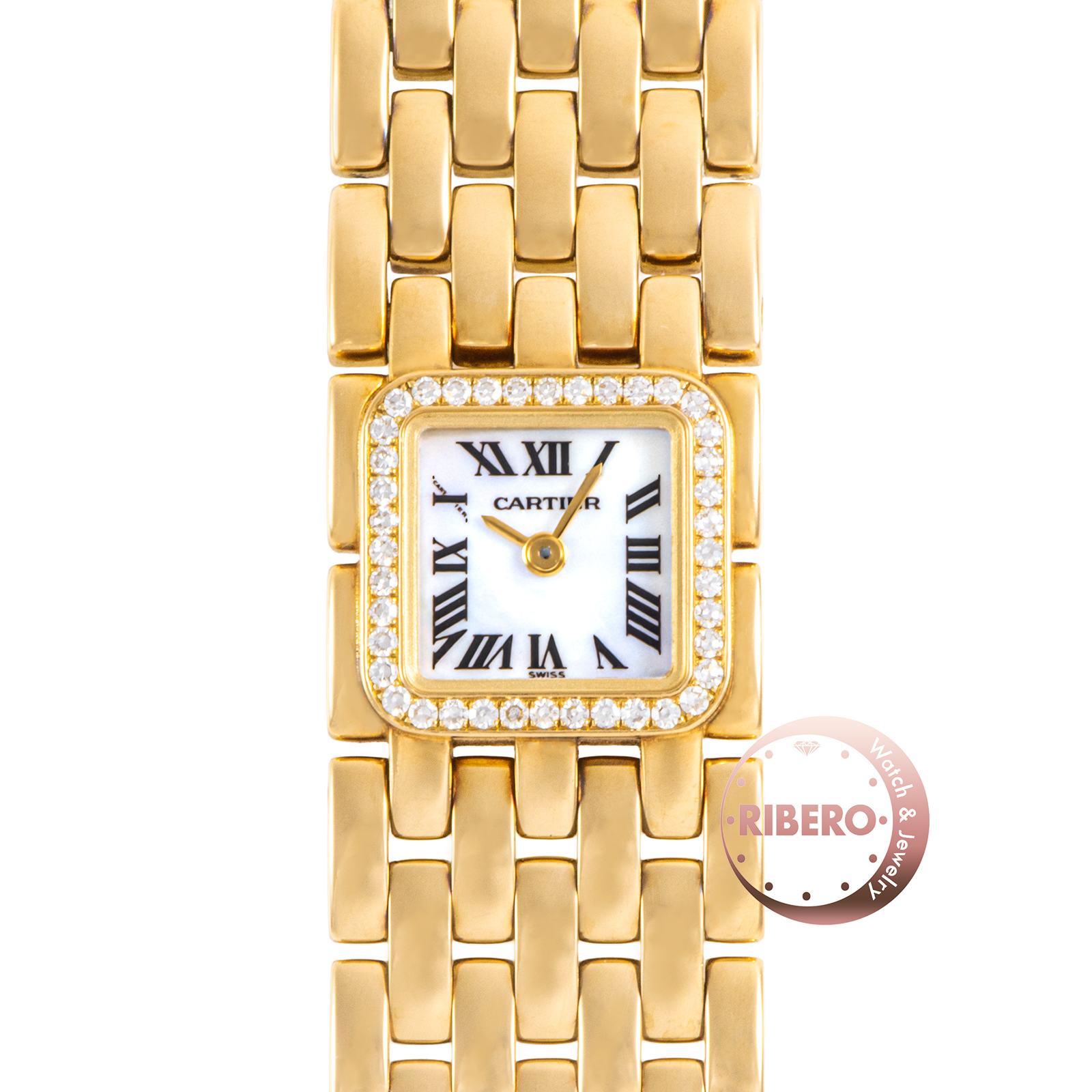カルティエ ミニパンテール リュバン WG3001T7