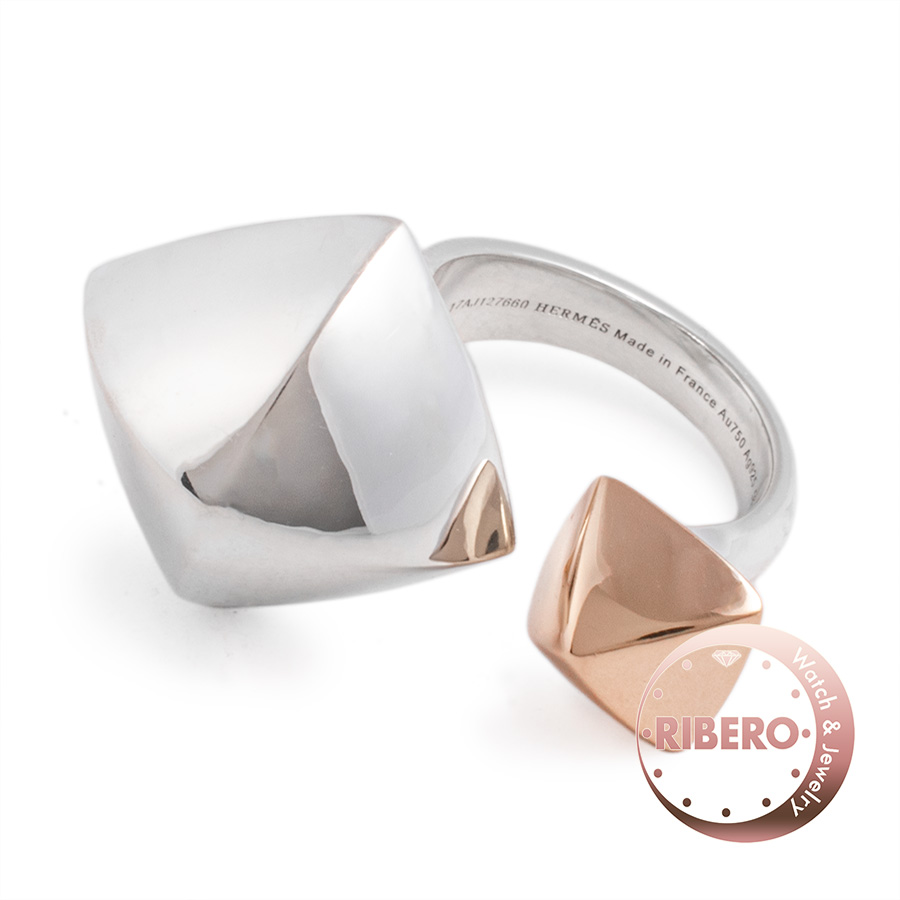 エルメス コリエドシアン ロック リング メドール 13号