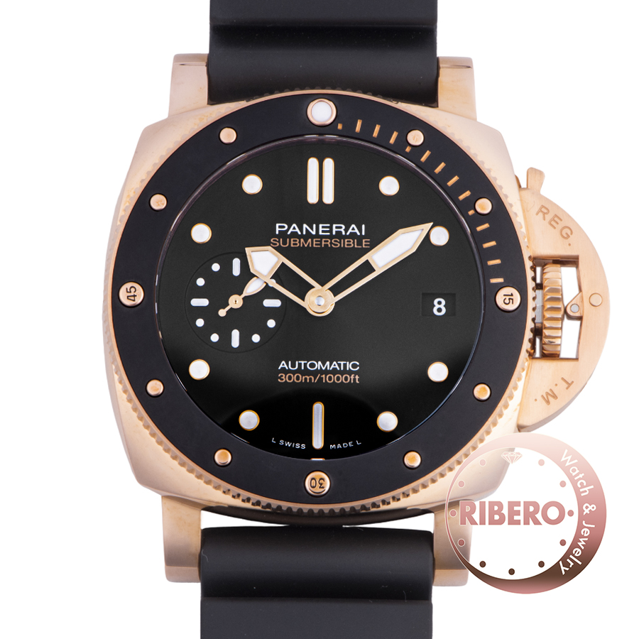 オフィチーネパネライ サブマーシブル ゴールドテック42mm PAM01164