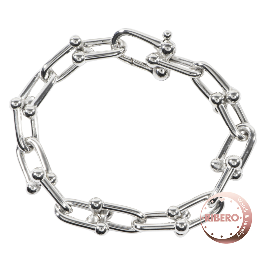 ティファニー ハードウェア ラージ リンク ブレスレット