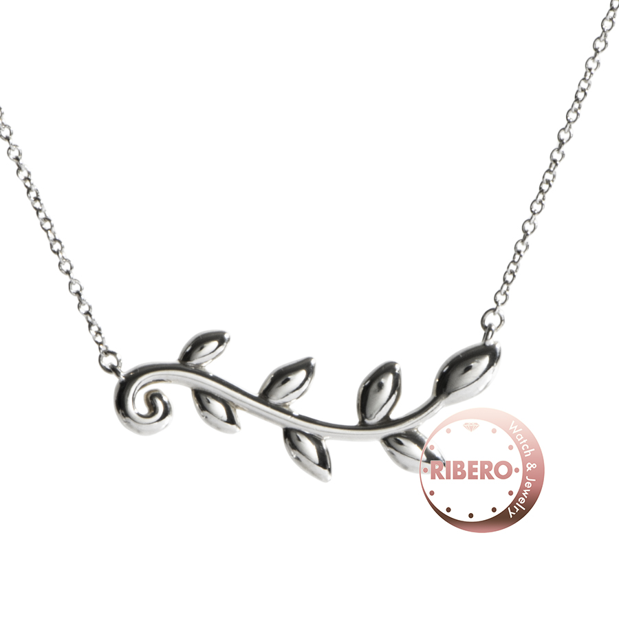 ティファニー オリーブリーフ ネックレス