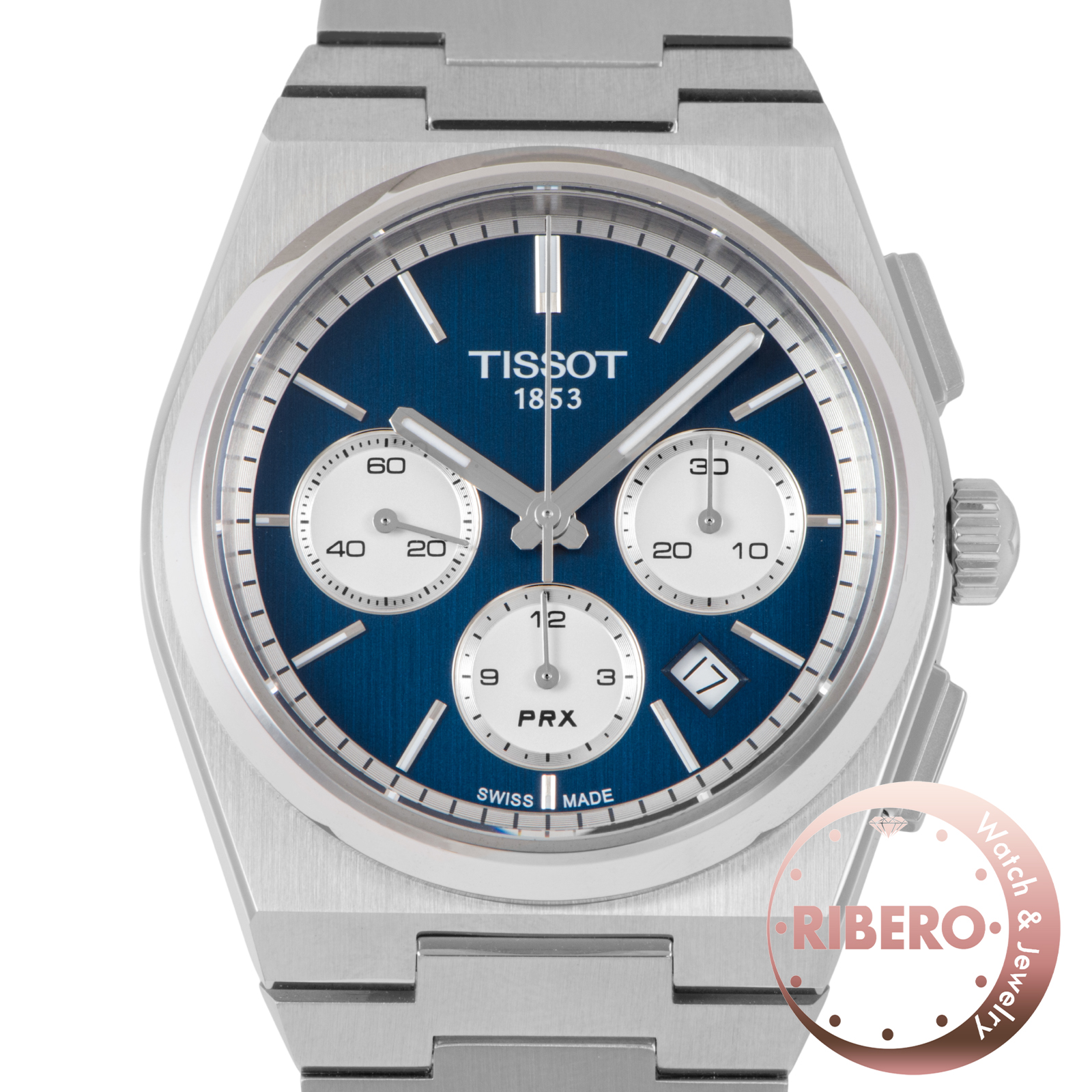 ティソ PRX オートマティック クロノグラフ T137.427.11.041.00