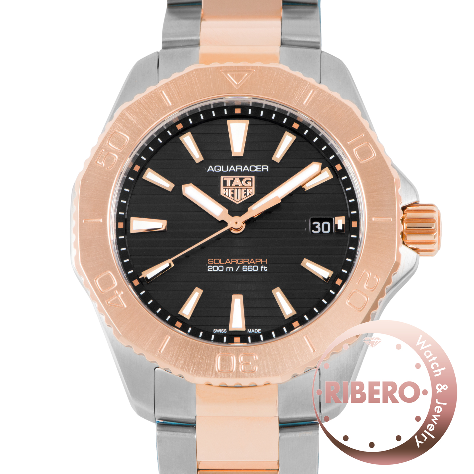 タグホイヤー アクアレーサー プロフェッショナル200 ソーラーグラフ WBP1121.BB0003