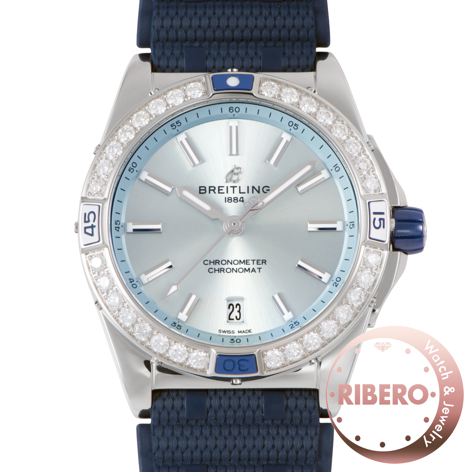 ブライトリング スーパー クロノマット オートマチック 38 A17356531C1S1(A17356)