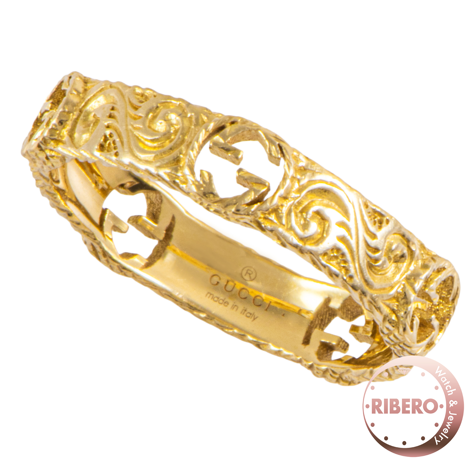 グッチ インターロッキングG リング 12号