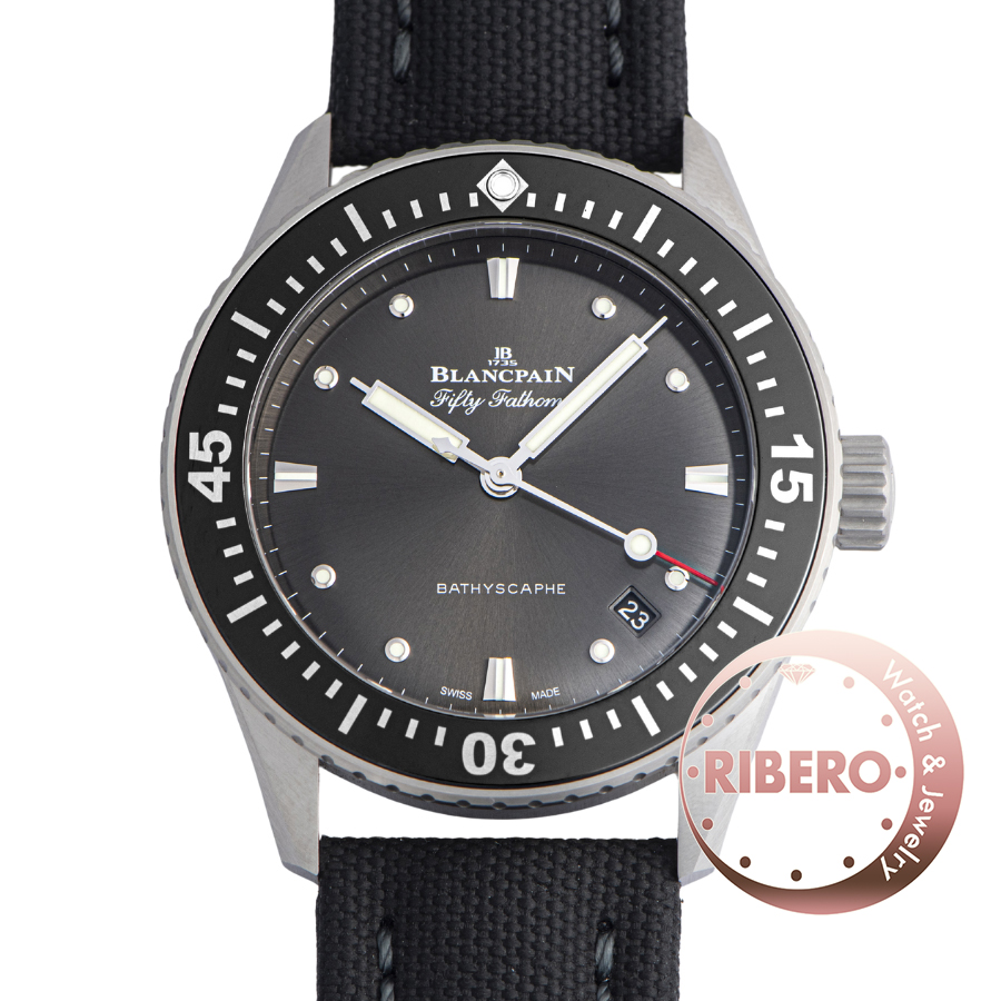 ブランパン フィフティファゾムス バチスカーフ 5100B-1110-B52A