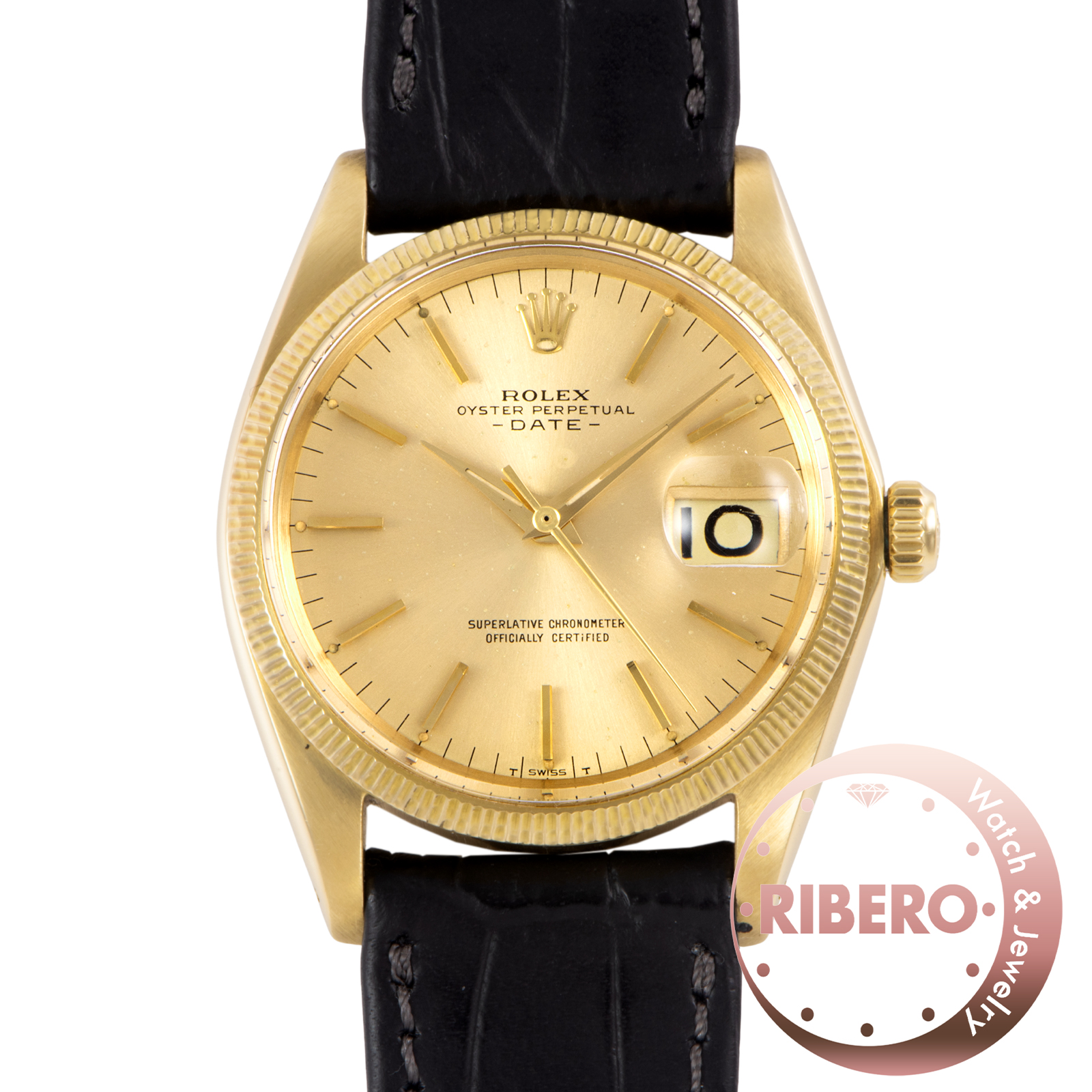 ロレックス オイスターパーペチュアル 1002 1965年製 Tritium ドルフィンハンド バークベゼル