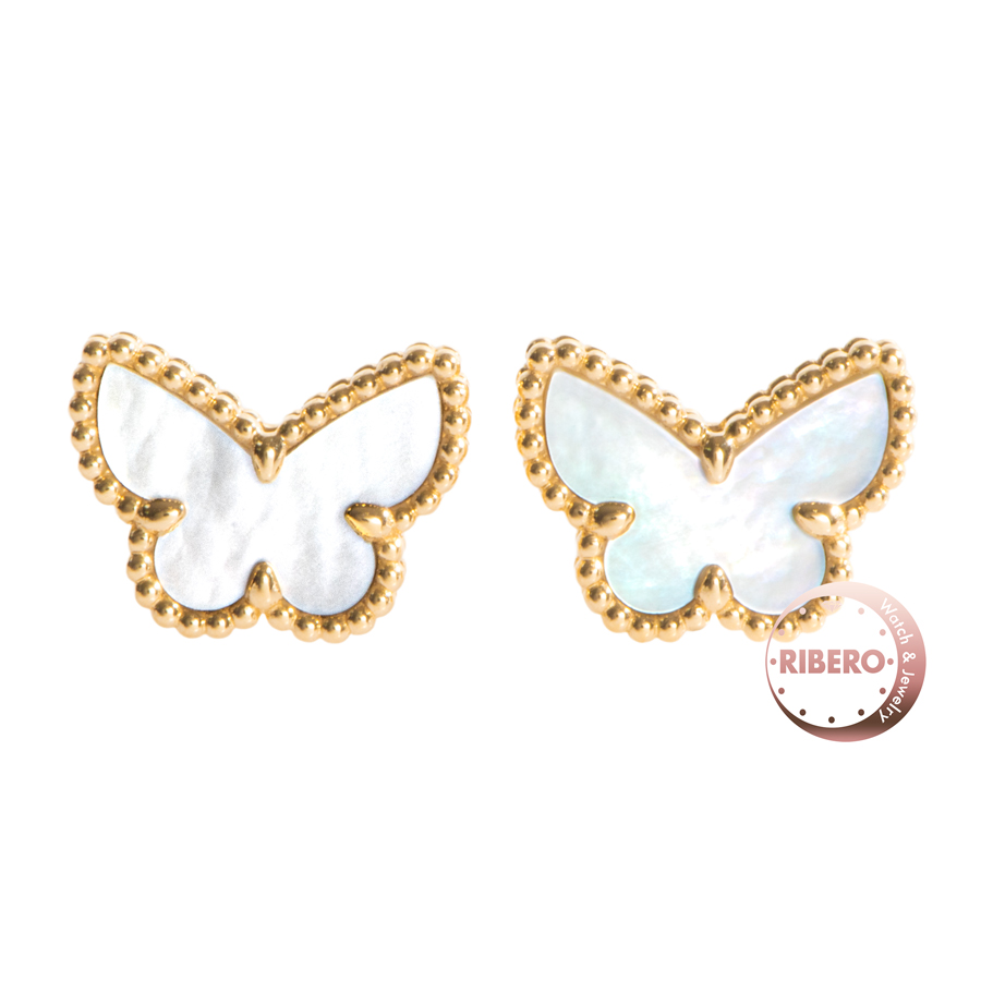 ヴァンクリーフ＆アーペル スウィートパピヨン ピアス