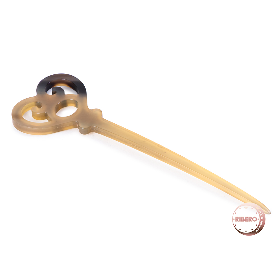 エルメス かんざしハート バレッタ