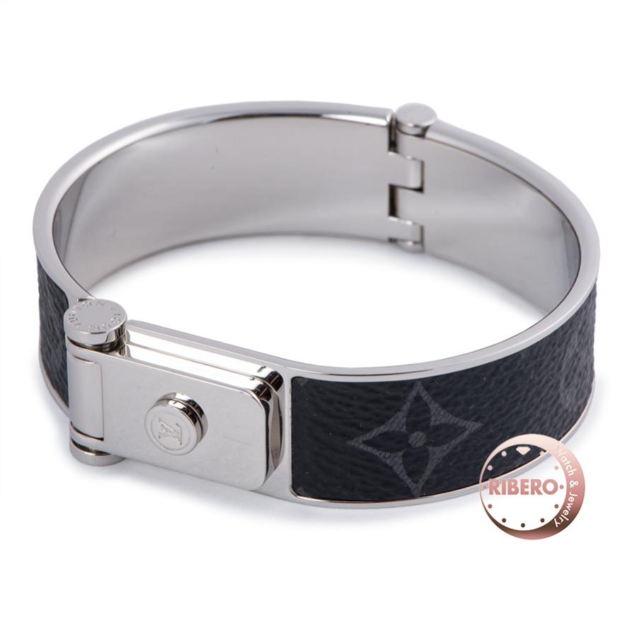 ルイ・ヴィトン リジッド ブレスレット モノグラム・エクリプス バングル