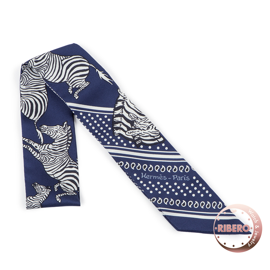 エルメス ツイリー Les Zebres Bandana ゼブラ バンダナ