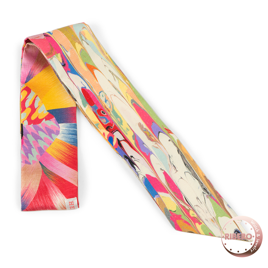 エルメス MARBLE SILK マーブルシルク ツイリー