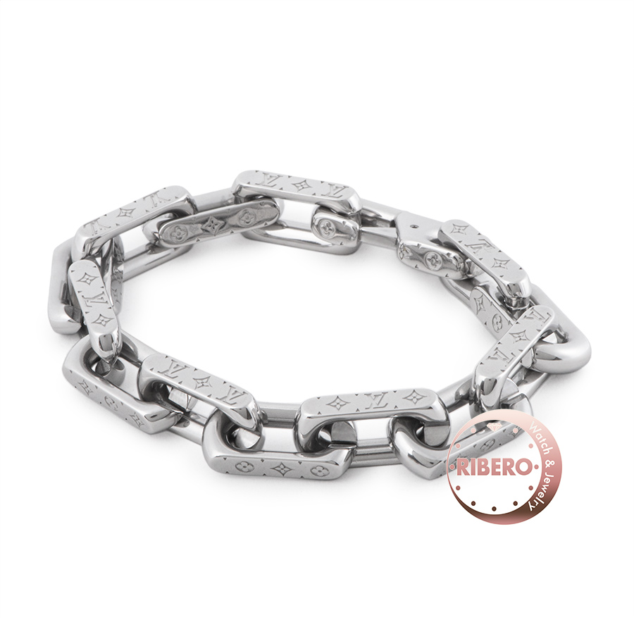 ルイ・ヴィトン チェーン モノグラム ブレスレット
