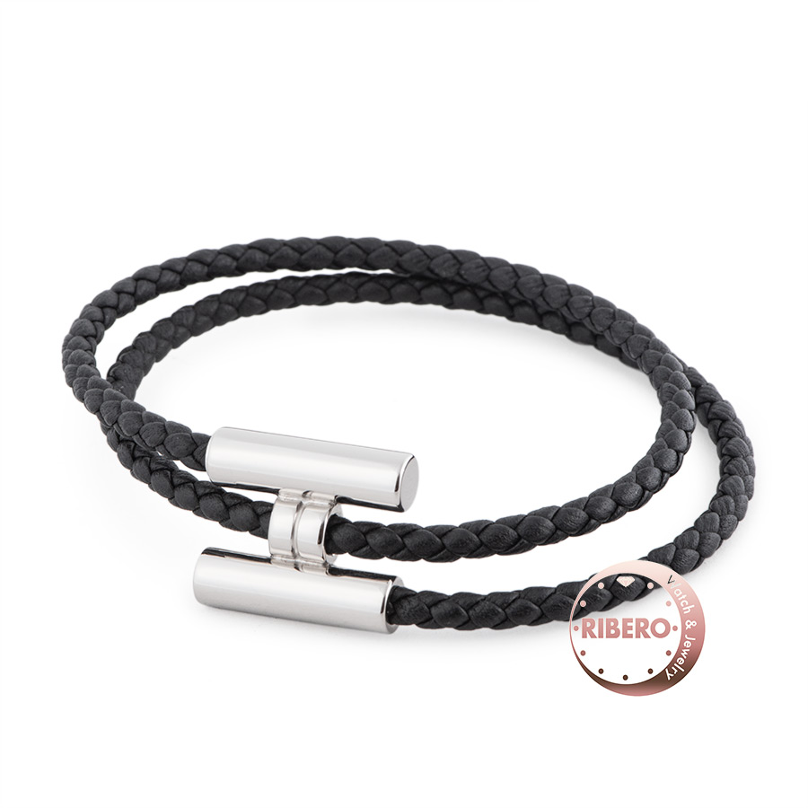 エルメス レザーブレスレット トゥルニ トレッセ ブレスレット