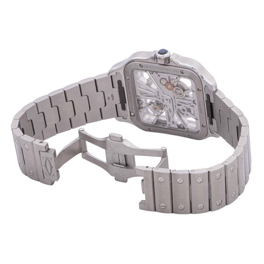 カルティエ サントス ドゥ カルティエ スケルトン ウォッチLM WHSA0007