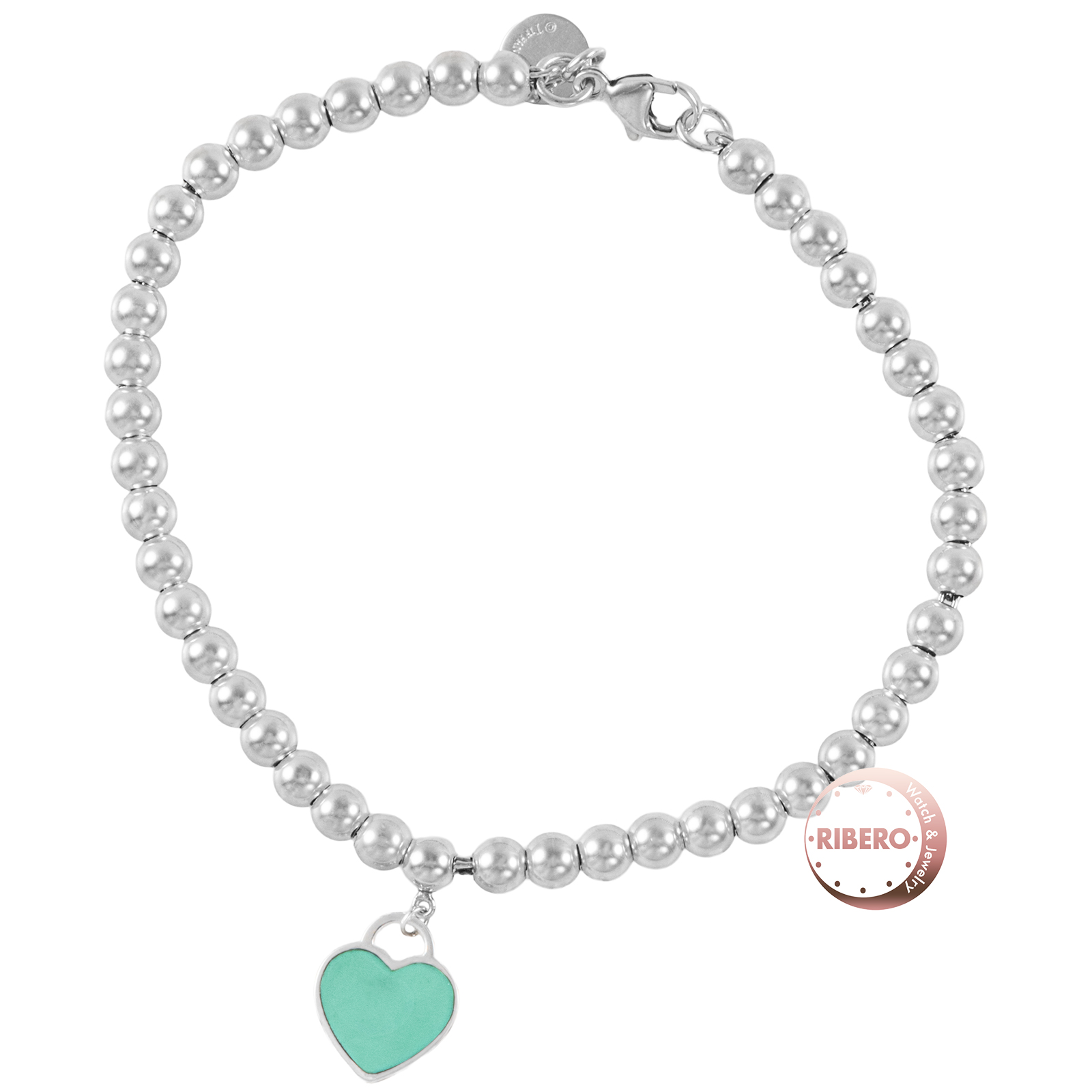 ティファニー リターン トゥ ティファニー ブルー ハート タグ ビーズ ブレスレット