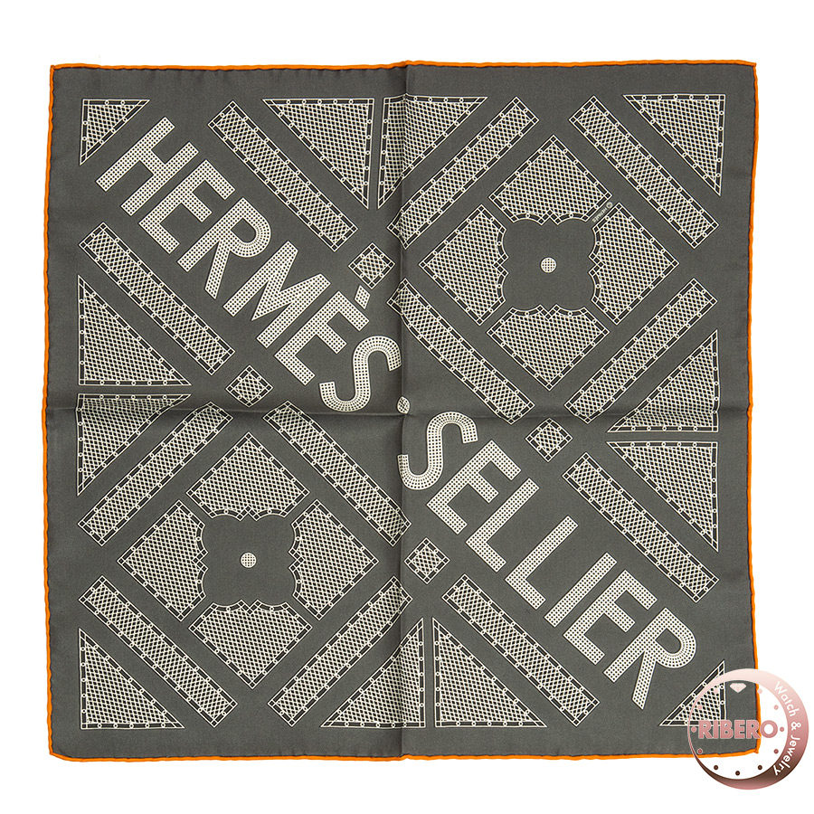 エルメス カレ45 SELLIER セリエ スカーフ