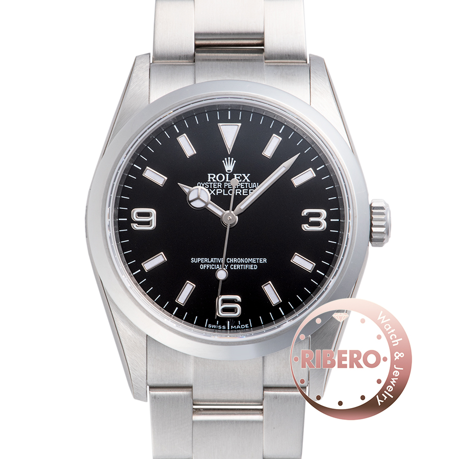 ロレックス エクスプローラー1 114270 V番 シール付き デッドストック品